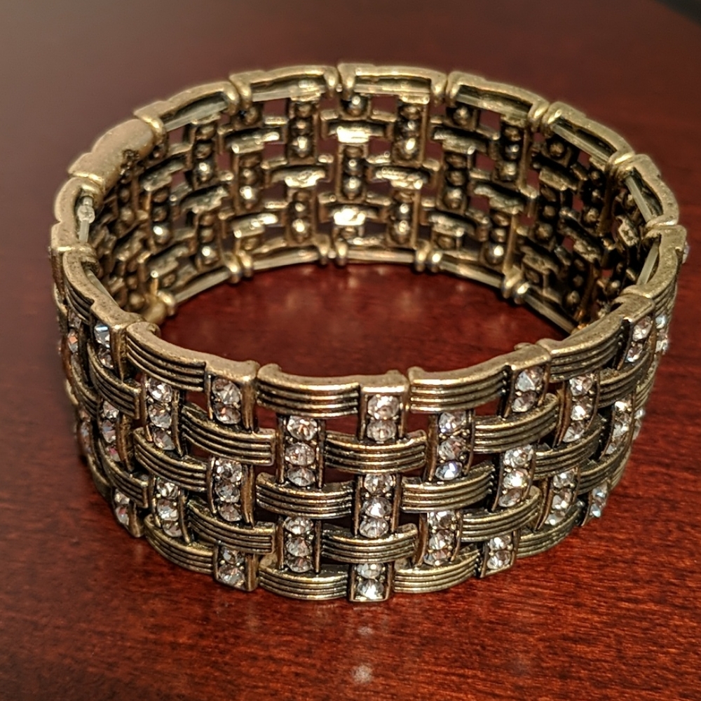 📿 Premier Designs Basket Weave Necklace and Bracelet - Picture 3 of 3